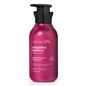 Creme Perfumado Desodorante Nativa SPA Orquídea Lumière 400ml