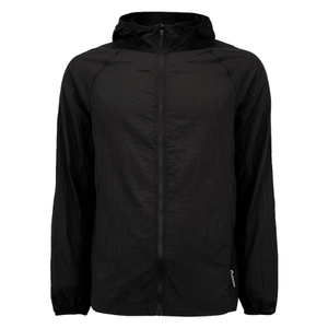 Jaqueta Corta-Vento Masculina Oxer com Capuz Packable Tecido Plano Corrida